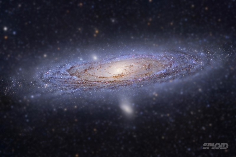 Illustration for article titled This is what the Universe would look like if it were a tiny model
